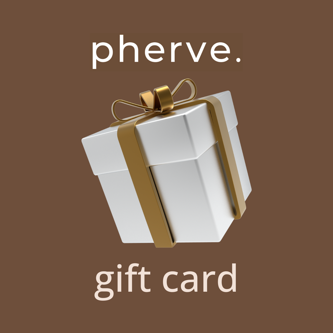 Immagine della Gift Card del valore di €150,00 di pherve.